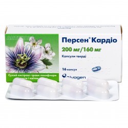 Персен Кардио капсулы, 200 мг/160 мг, 16 шт.