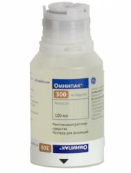 Омнипак 300 мг/мл 100 мл N10 раствор для инъекций
