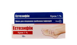 Эстезифин крем для лечения грибковой инфекции 1%, 15 г