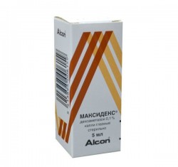 Максидекс капли глазные, 5 мл