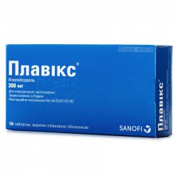 Плавикс таблетки по 300 мг, 10 шт.