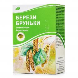 Почки березовые 50 г Лубныфарм