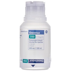 Омнипак раствор для инъекций, 350 мг/мл, по 100 мл во флаконах, 10 шт.