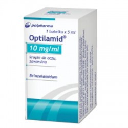 Оптиламид капли для глаз, 10 мг/мл, 5 мл