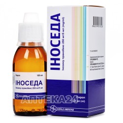 Иноседа сироп, 250 мг/5 мл, 120 мл