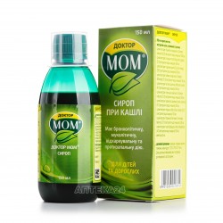 Доктор Мом сироп при сухом и влажном кашле, 150 мл