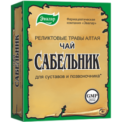 Сабельник Эвалар чай для суставов и позвоночника, 50 г 