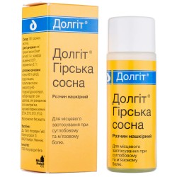 Долгит Горная сосна раствор накожный, 100 мл
