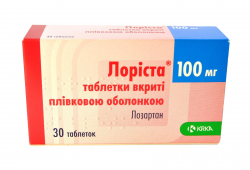 Лориста таблетки по 100 мг, 30 шт.