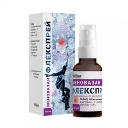 Меновазан Флекспрей раствор для внешнего применения спиртовой 50 мл
