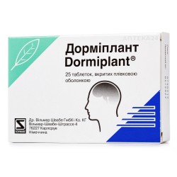 Дормиплант таблетки успокоительные, 25 шт.