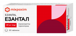 Эзантал таблетки по 20 мг, 30 шт.
