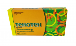Тенотен таблетки противотревожного и антистрессового действия, 40 шт.
