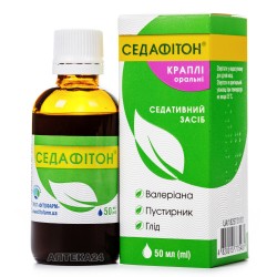 Седафитон капли оральные седативные, 50 мл
