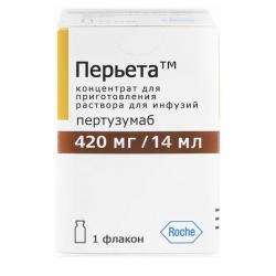 Перьета 420 мг/14 мл №1 концентрат для раствора