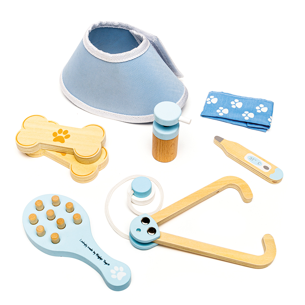Bigjigs Toys Juego de Rol Infantil Doctor Enfermera Tocador Dentista - Imagen 38 de 43