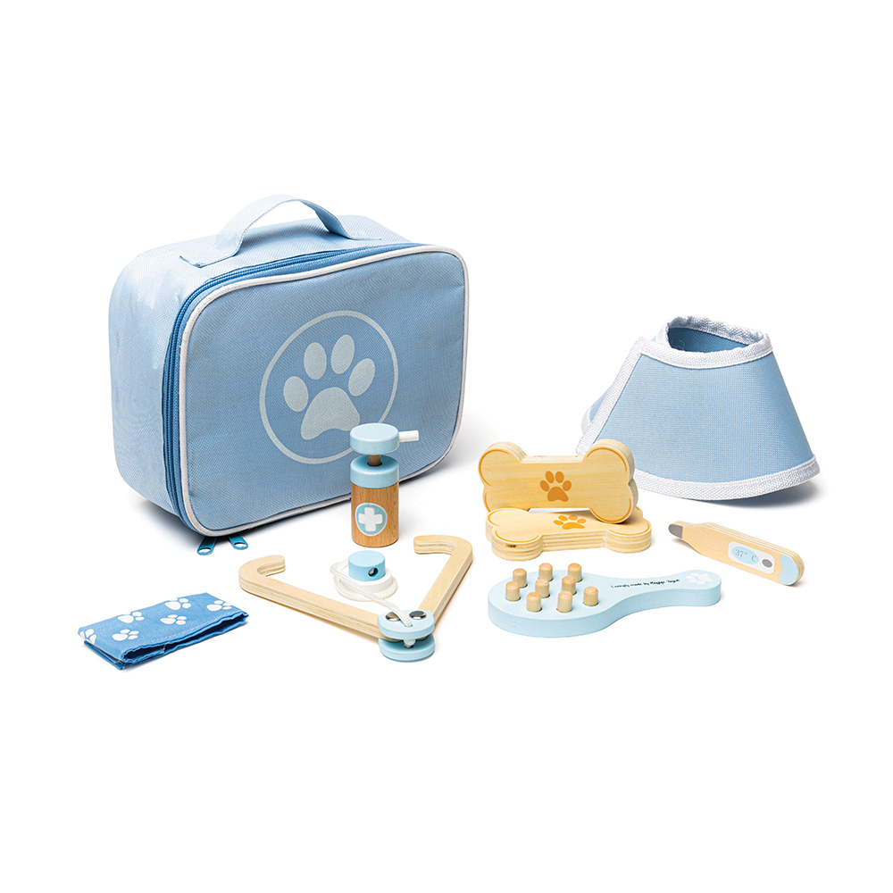 Bigjigs Toys Juego de Rol Infantil Doctor Enfermera Tocador Dentista - Imagen 40 de 43