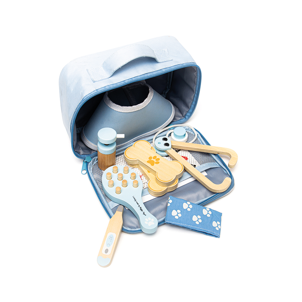 Bigjigs Toys Juego de Rol Infantil Doctor Enfermera Tocador Dentista - Imagen 41 de 43
