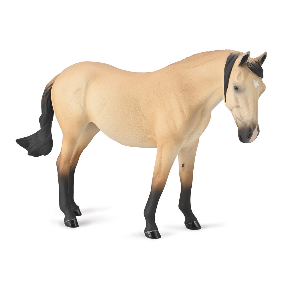 Lusitano Mare Buttermilk Buckskin - 1:12 Scale