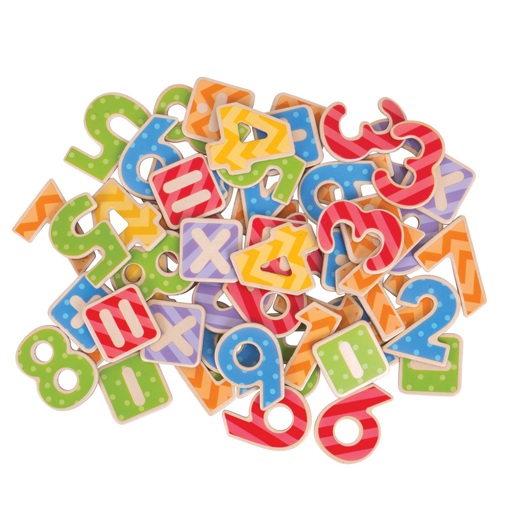 Bigjigs Juguetes Madera Educativos Letras Magnéticas Números Palabras Alfabeto - Imagen 13 de 15