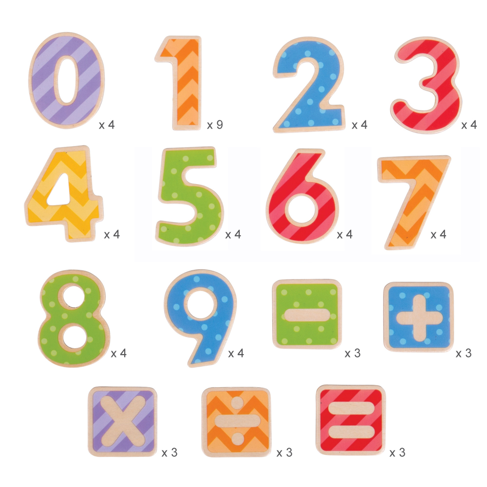 Bigjigs Juguetes Madera Educativos Letras Magnéticas Números Palabras Alfabeto - Imagen 15 de 15