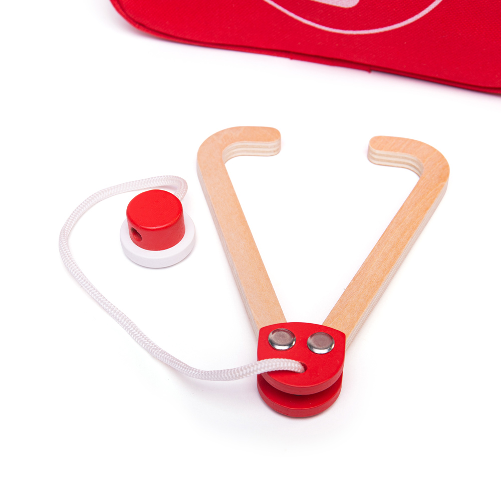 Bigjigs Toys Juego de Rol Infantil Doctor Enfermera Tocador Dentista - Imagen 17 de 43
