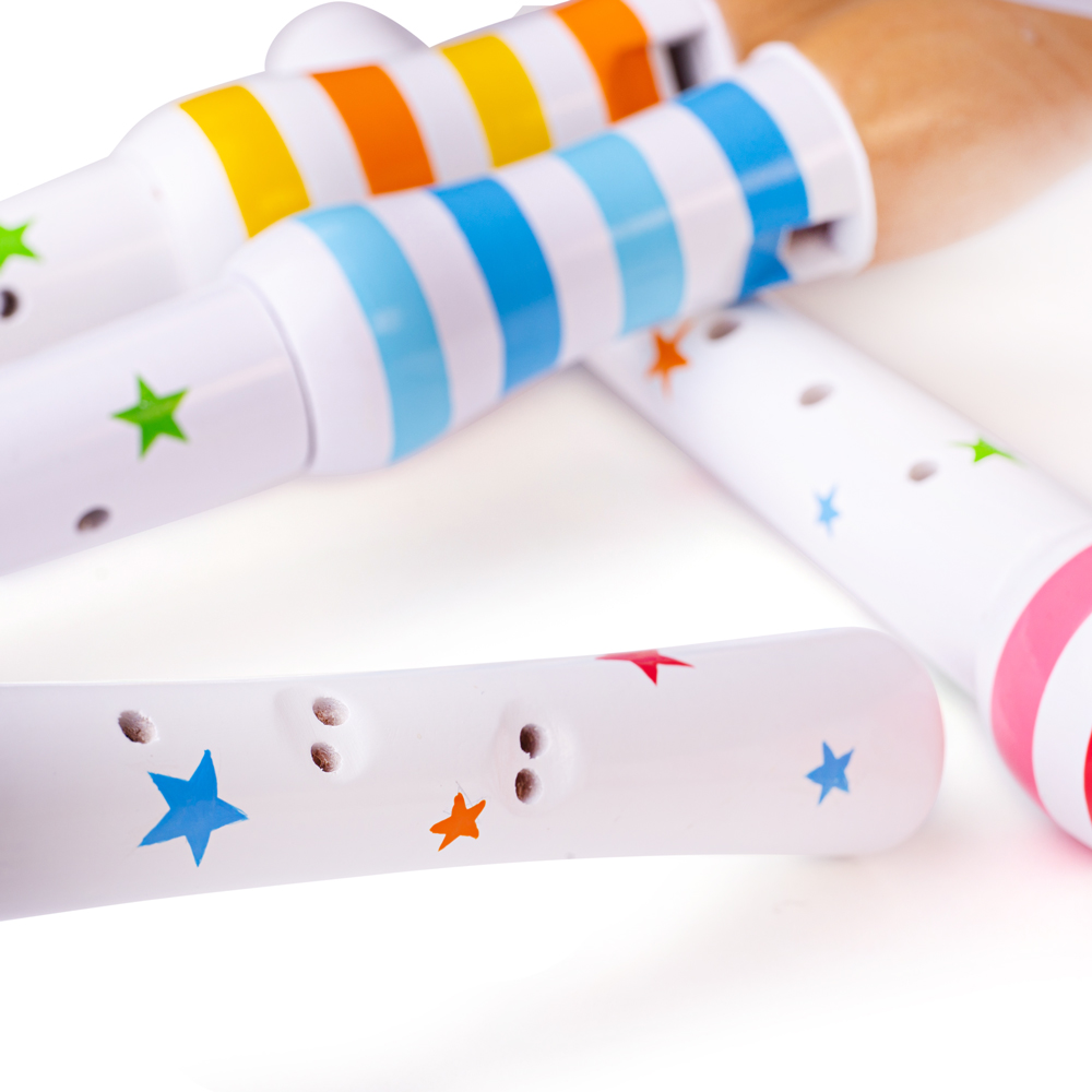 Grabadora de madera para niños Bigjigs Toys, instrumento musical, 4 colores disponibles - Imagen 15 de 19
