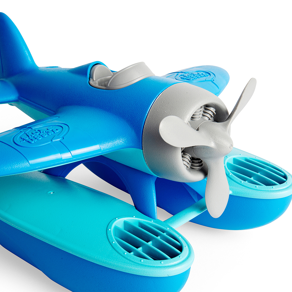 Juguetes verdes hidroavión baño agua juguetes sin BPA 100 % reciclado - Imagen 6 de 10