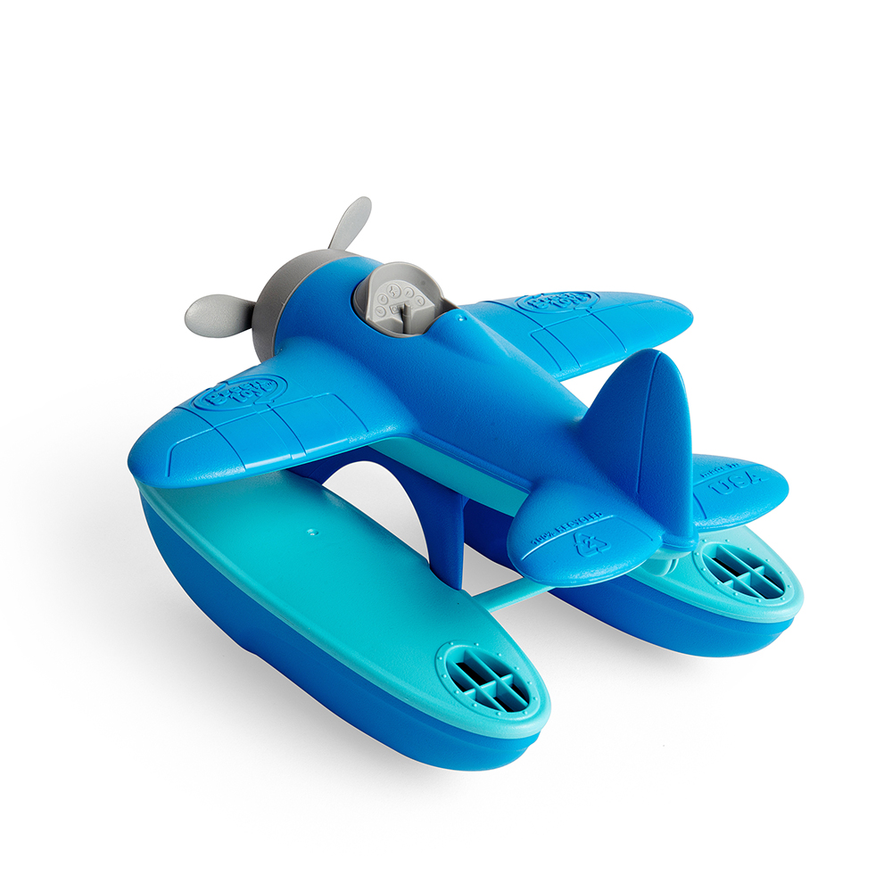 Juguetes verdes hidroavión baño agua juguetes sin BPA 100 % reciclado - Imagen 7 de 10