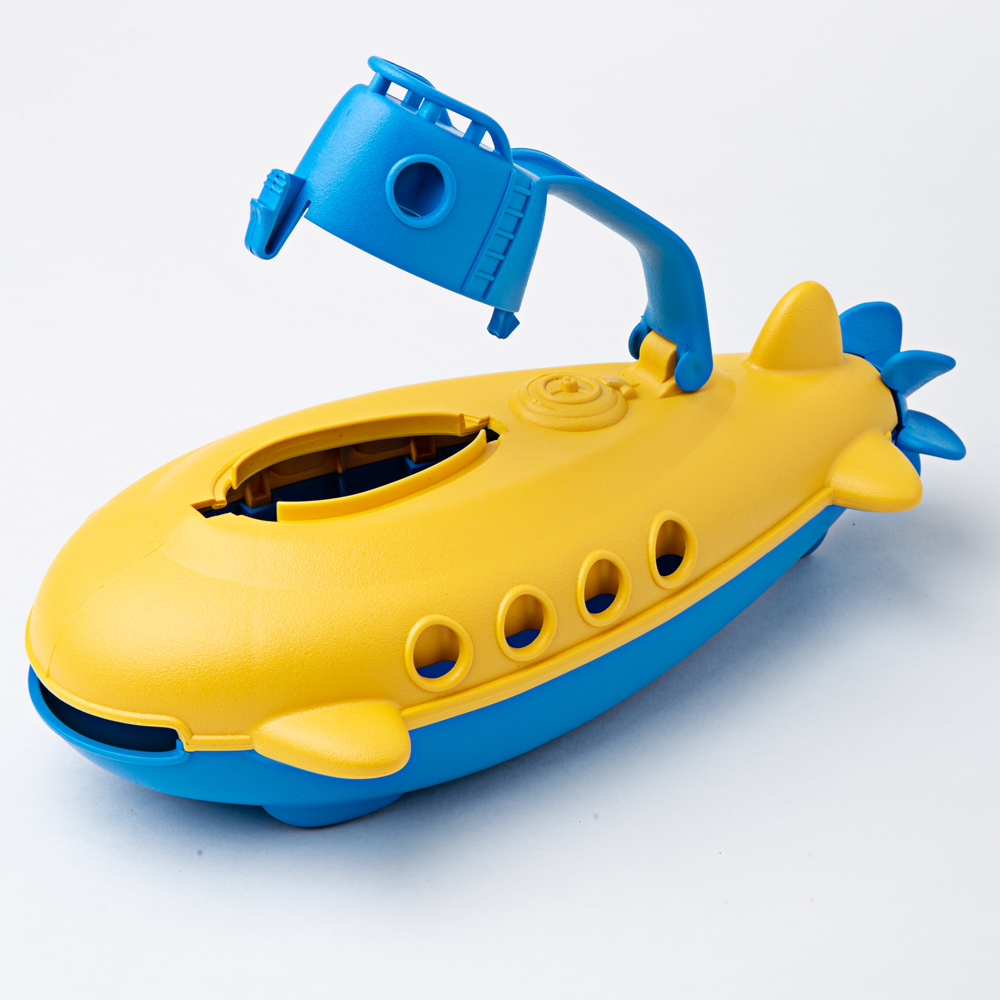Juguetes de agua de baño submarino Green Toys sin BPA 100 % reciclado - Imagen 3 de 8