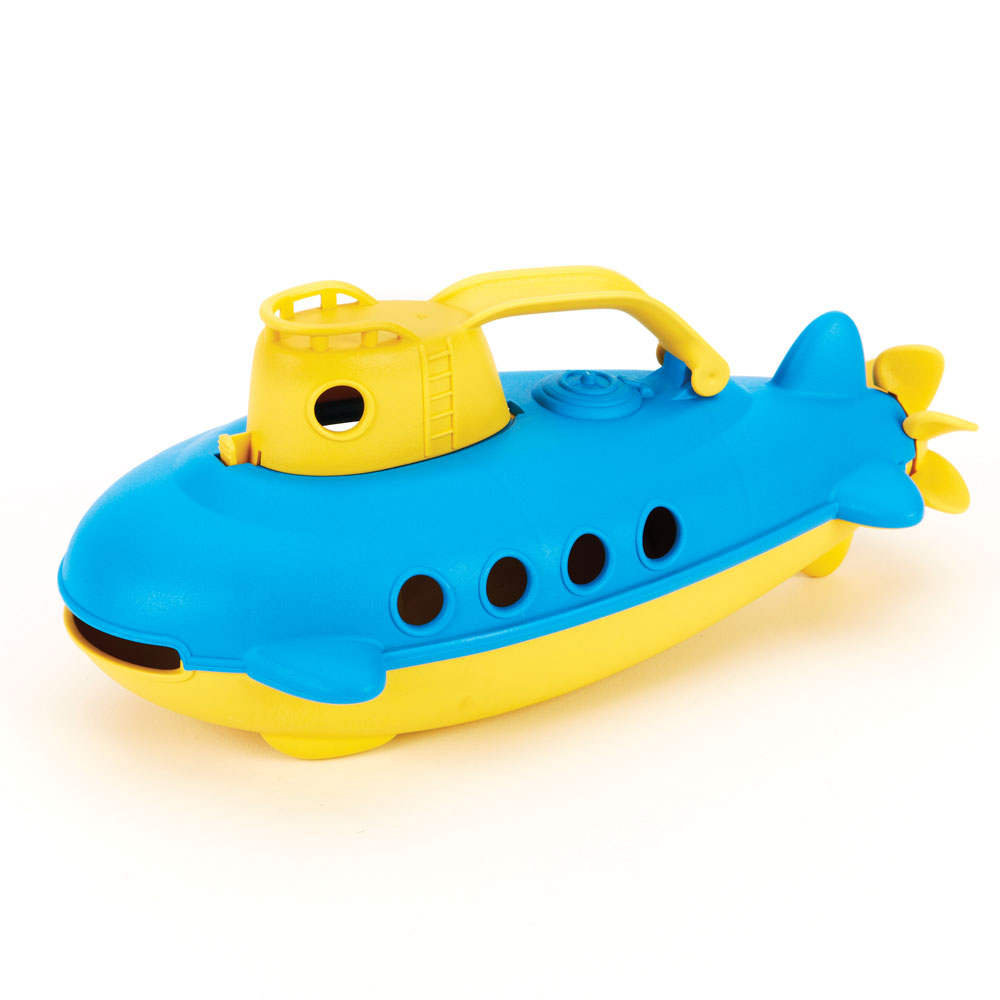 Juguetes de agua de baño submarino Green Toys sin BPA 100 % reciclado - Imagen 8 de 8