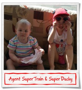 Agent SuperTrain and SuperDucky-16