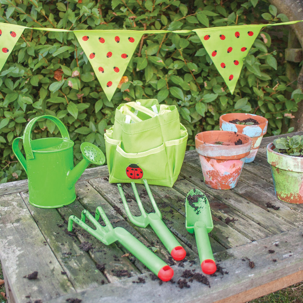 gardening tools for the egg hunt