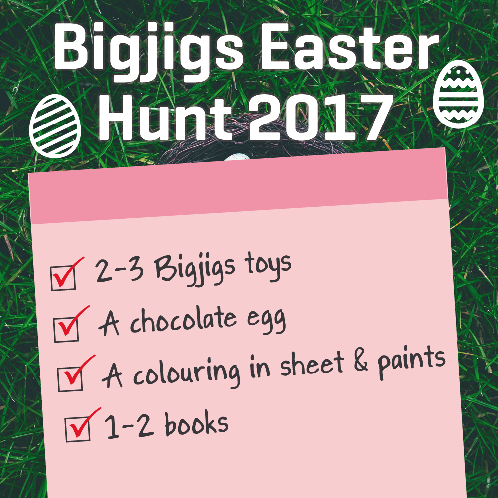 checklist for easter egg hunt