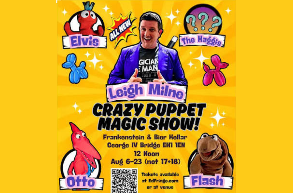 Review: All New Crazy Puppet Magic Show, Fringe 2026