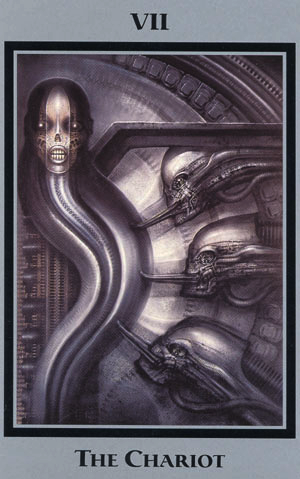 HRギーガー タロットカード 洋書 エイリアン GIGER'S TAROT H R Giger Tarot Set With Cards Biomechanics Surrealistic Art