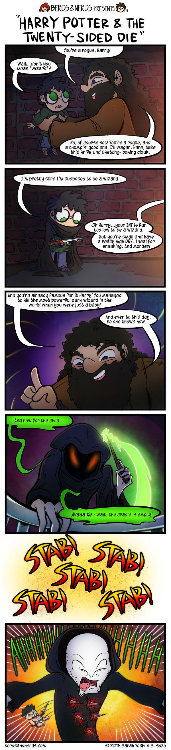 Harry Potter as a rogue