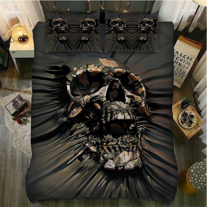 Skull duvet
