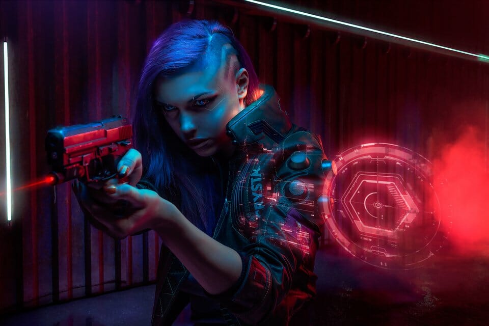 Cyberpunk 2077 cosplay