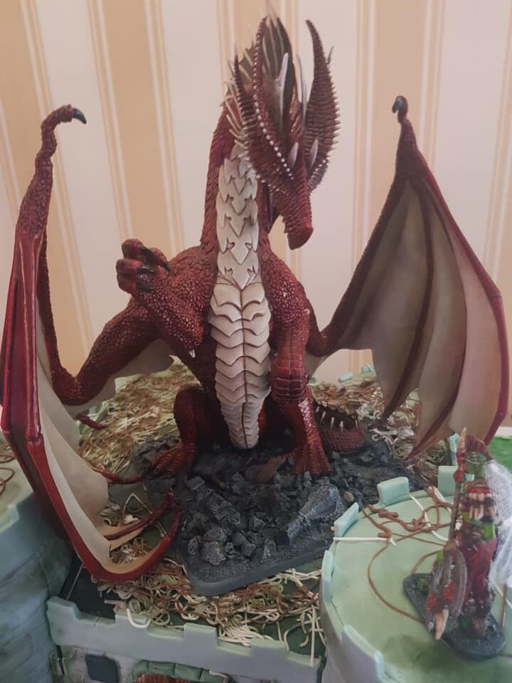 Dragon cake