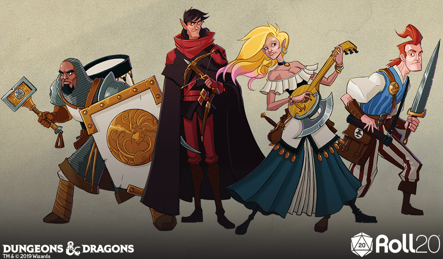 Acquisitions Incorporated art b-team