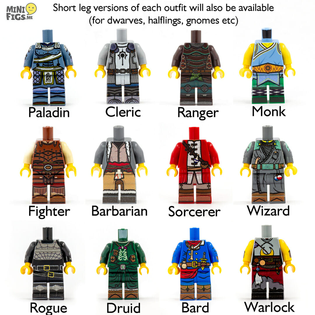 D&D minifigs