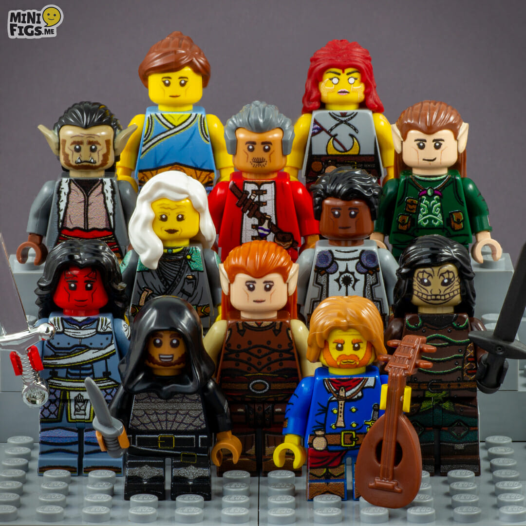 Lego D&D party