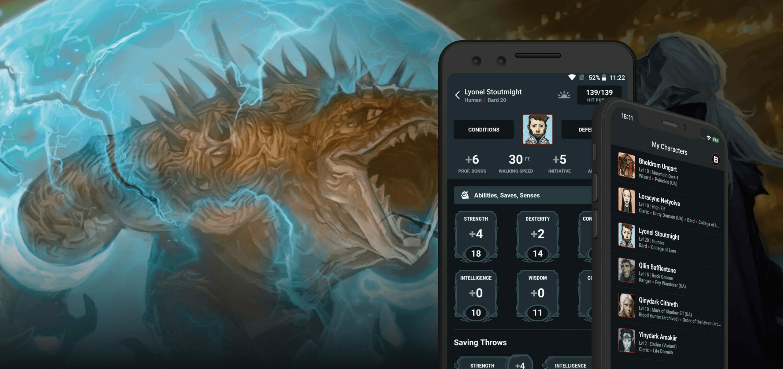D&D Beyond app