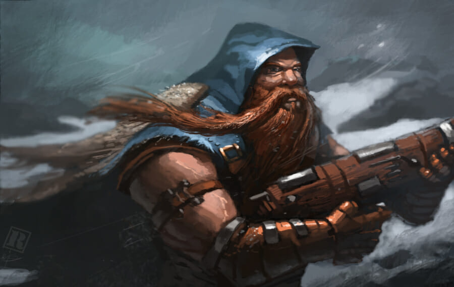 Dwarf rifleman by Raphtor
