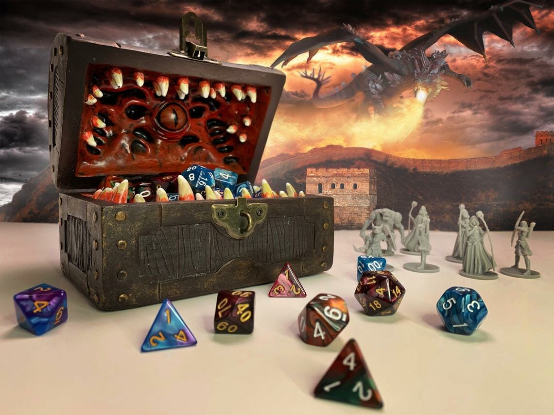 Mimic dice chest 