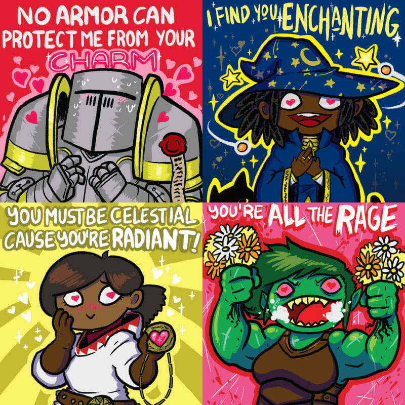 Fantasy RPG Valentine's Day downloads