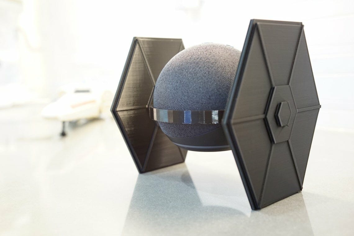 Tie Fighter Echo Dot holder