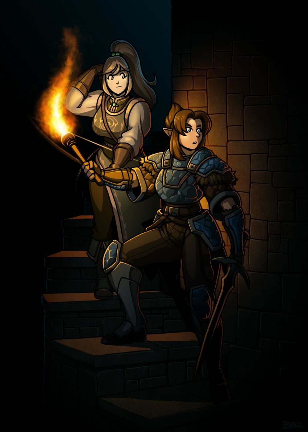 Nisc and Marril by Blazbaros