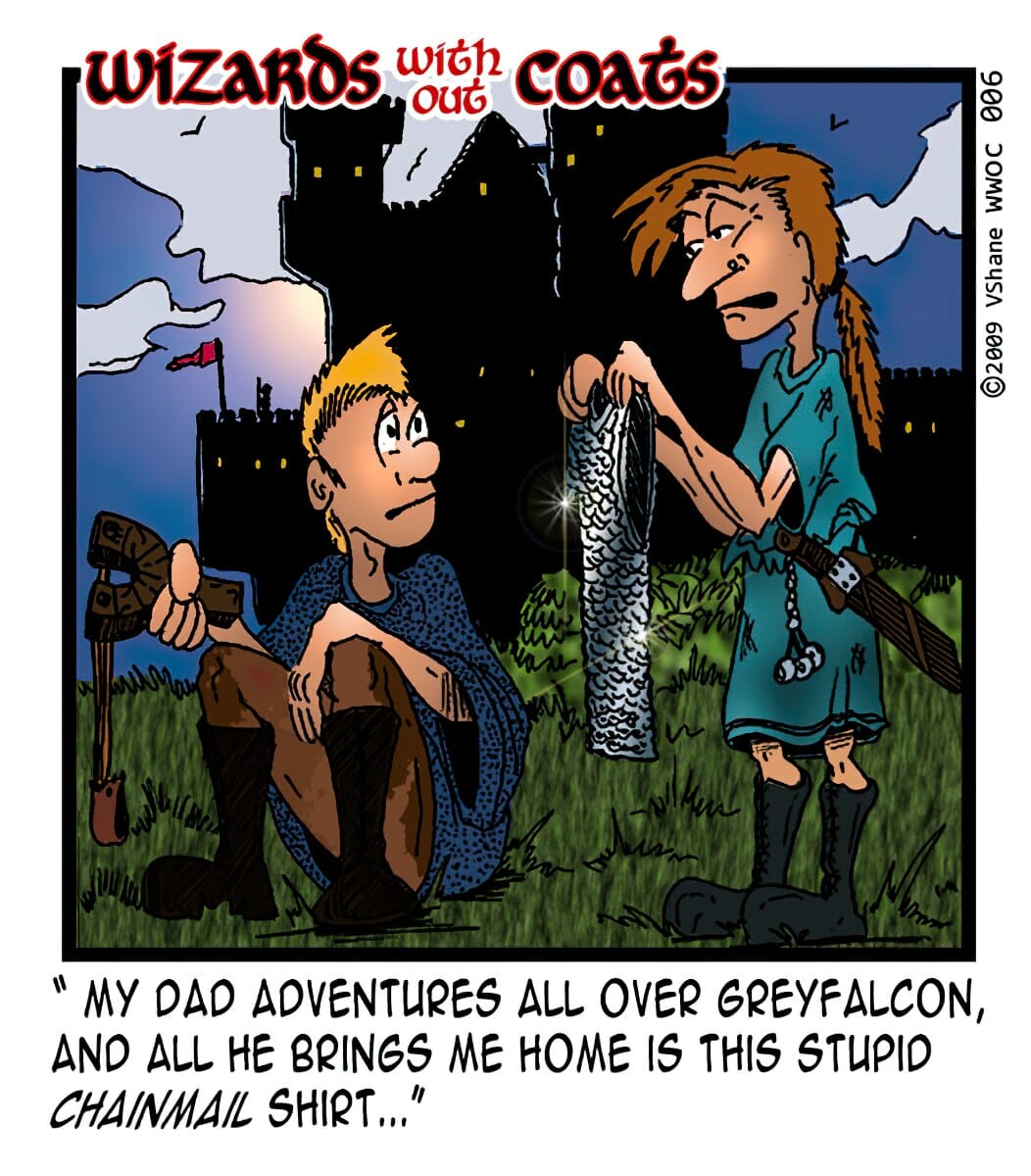 Stupid chainmail shirt